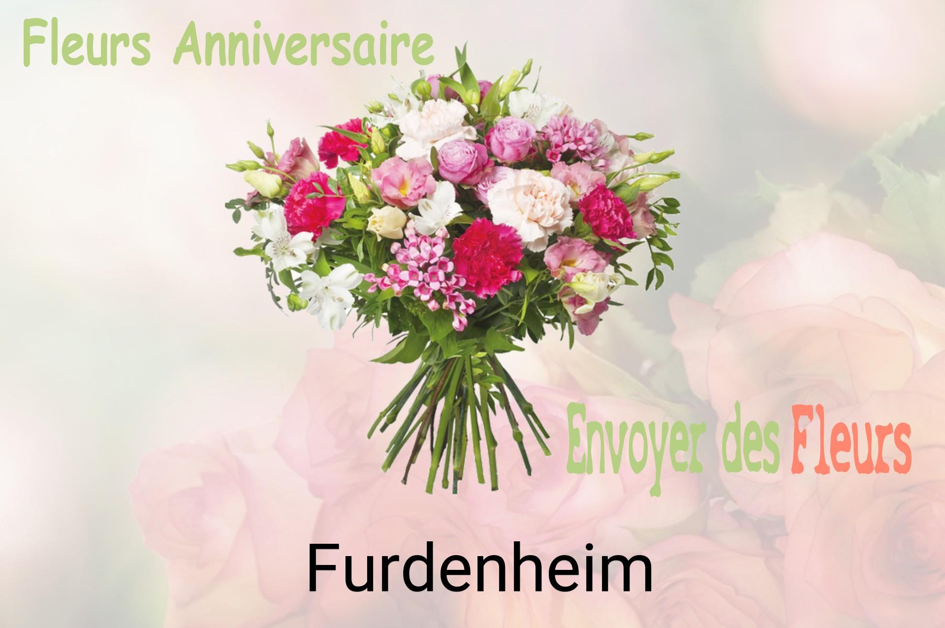 Bouquet de fleurs d’anniversaire livré à Furdenheim
